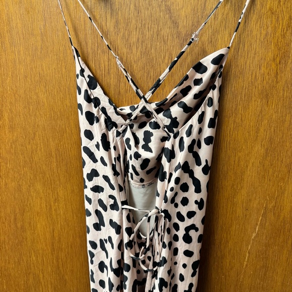 Princess Polly Maya Sleeveless Animal Print Leopard Mini Dress 4 - Picture 9 of 14